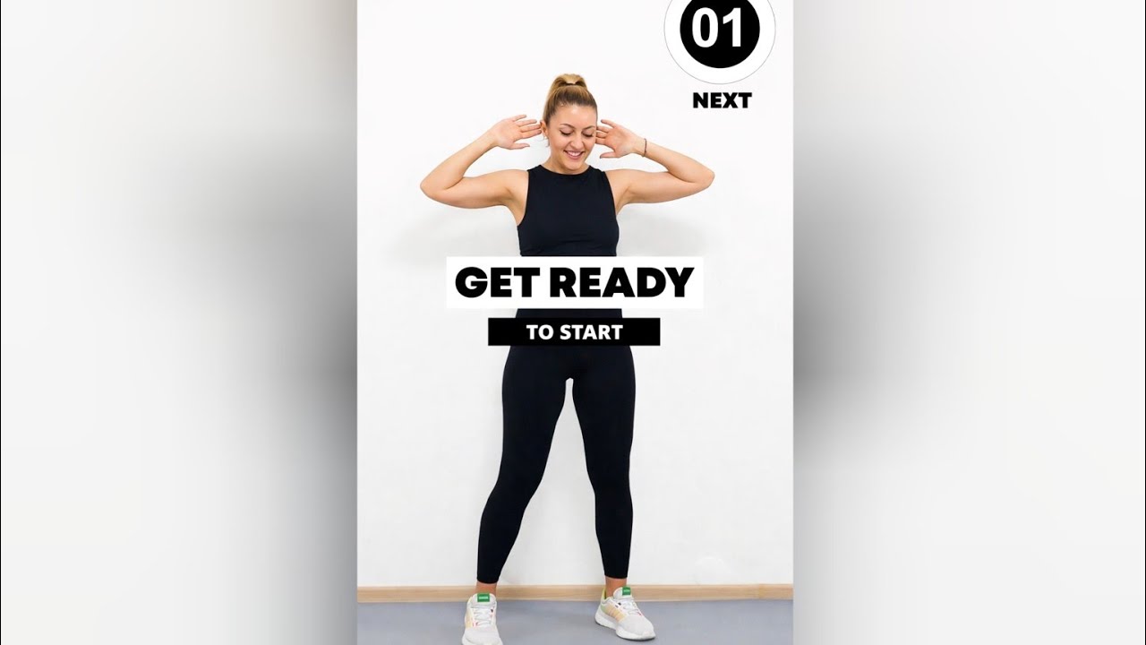 ✅️4 Min Standing Abs - FOLLOW ALONG🔥Exercise to the BEAT🎶💃#bellyfat