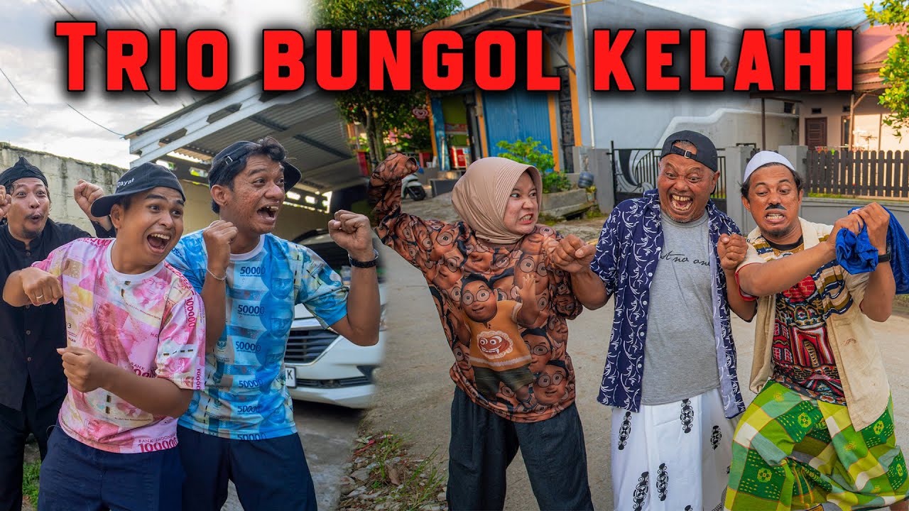 TRIO BUNGOL TERPCEAH BELAH !