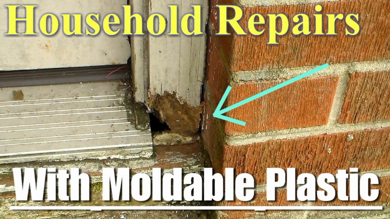 Household Repairs Hack with Moldable Polymorph Plastic