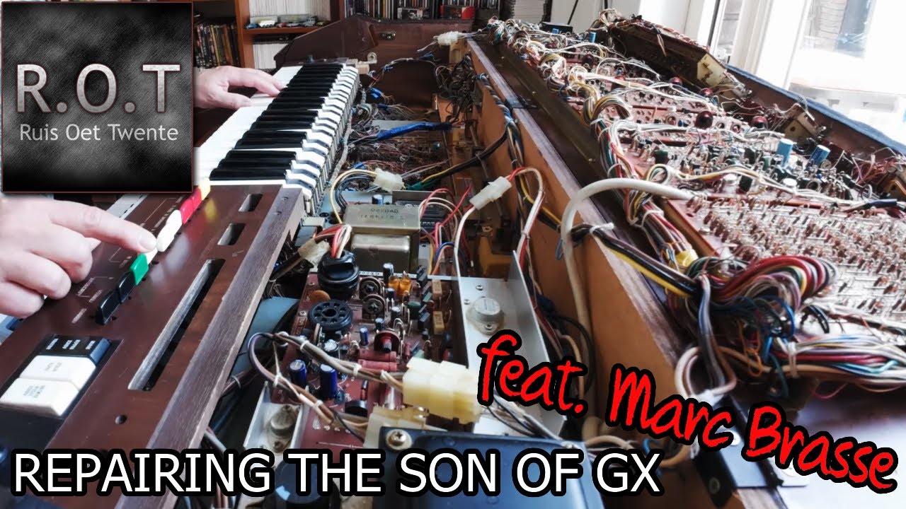 Repairing the Son Of GX - modded Yamaha E70 + CSY-2
