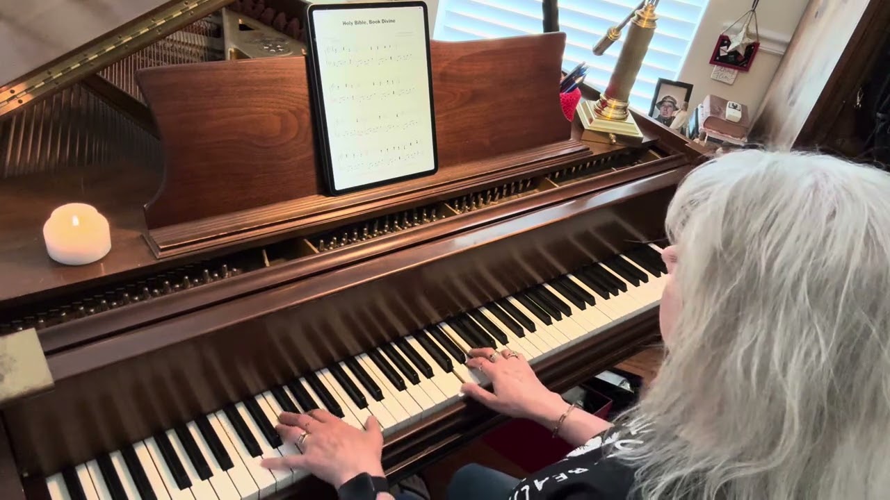 Holy Bible, Book Divine - Congregational Style Piano + Sheet Music 