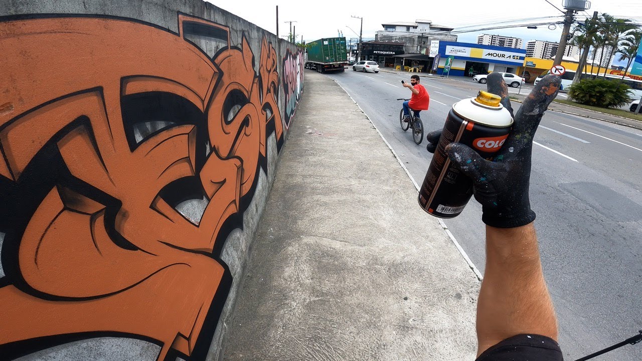 Graffiti 3D Letters with Julia