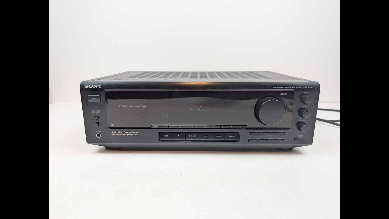 Sony STR-DE305