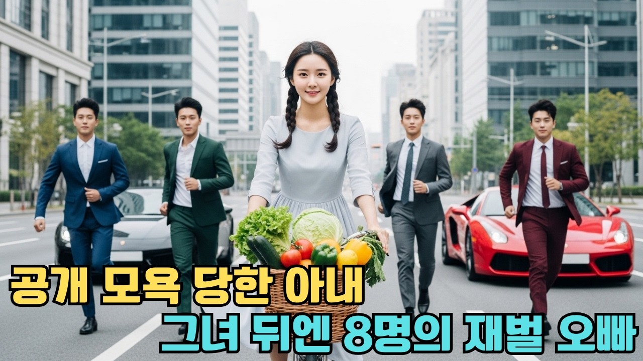 남편에게 공개적으로 모욕당한 길거리 장사 아내, 뒤에는 8명의 재벌 오빠들이 있었다