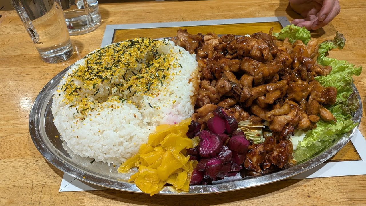 鶏焼肉🥩‪🔥2kg＋ライス🍚1kg、15分チャレンジ✨成功者0 大食い早食い☆鶏焼肉ヤマモト55