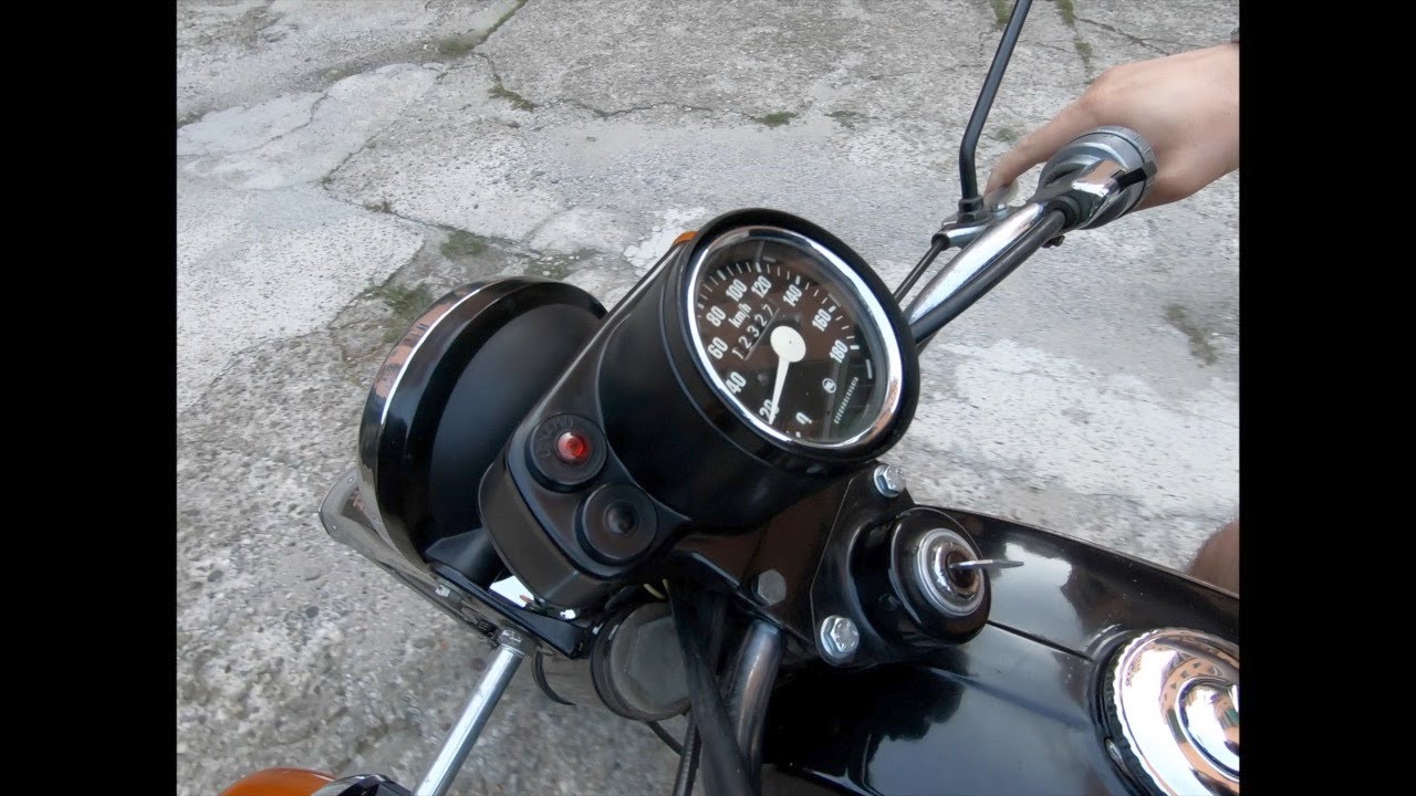 Jawa 350 Mod. 634 - 5 (1978) - First ride!