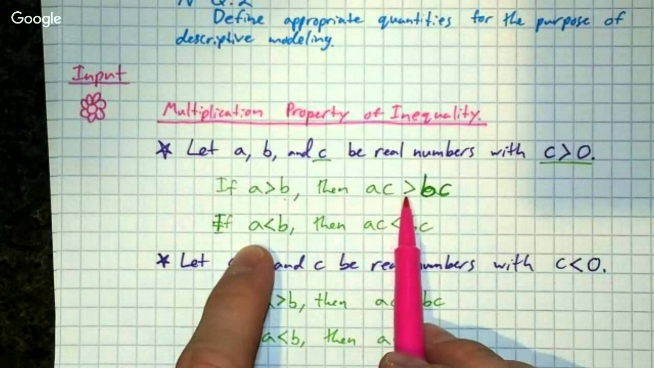 Algebra Lesson 3-3 (A-CED.1, A-CED.3, N-Q.2)