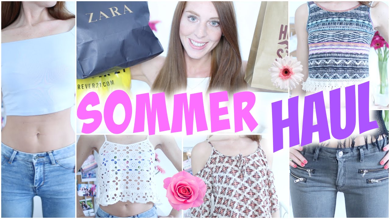 XXL SHOPPING HAUL: TRY ON! FOREVER21, HOLLISTER, ZARA, GSTAR, PRIMARK, TOPSHOP, ASOS | LaurenCocoXO
