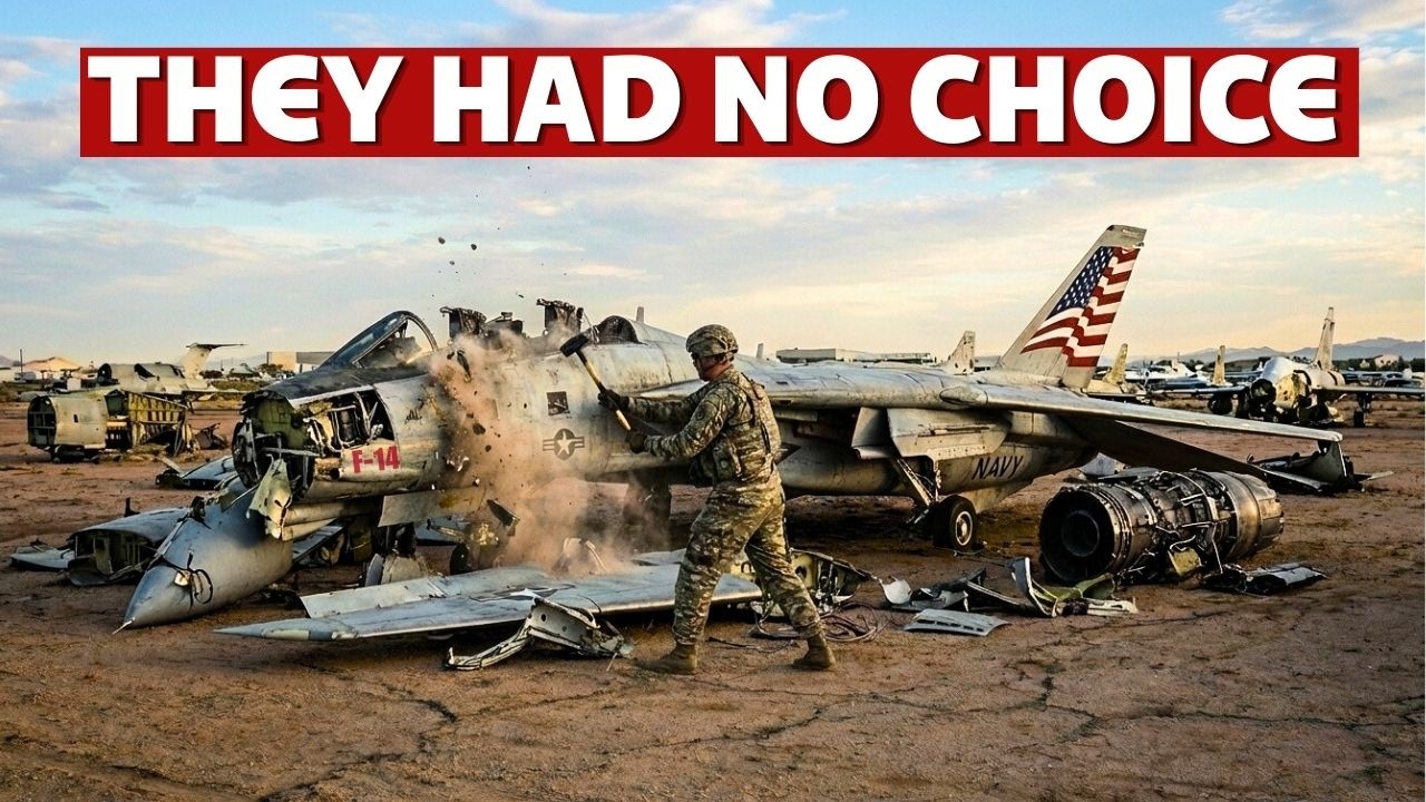Why Did the U.S. Destroy Its Own F-14 Tomcats?