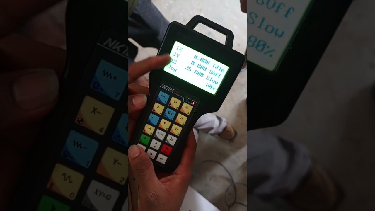 NIHAR CNC MACHINE KO CHLANA SIKHE