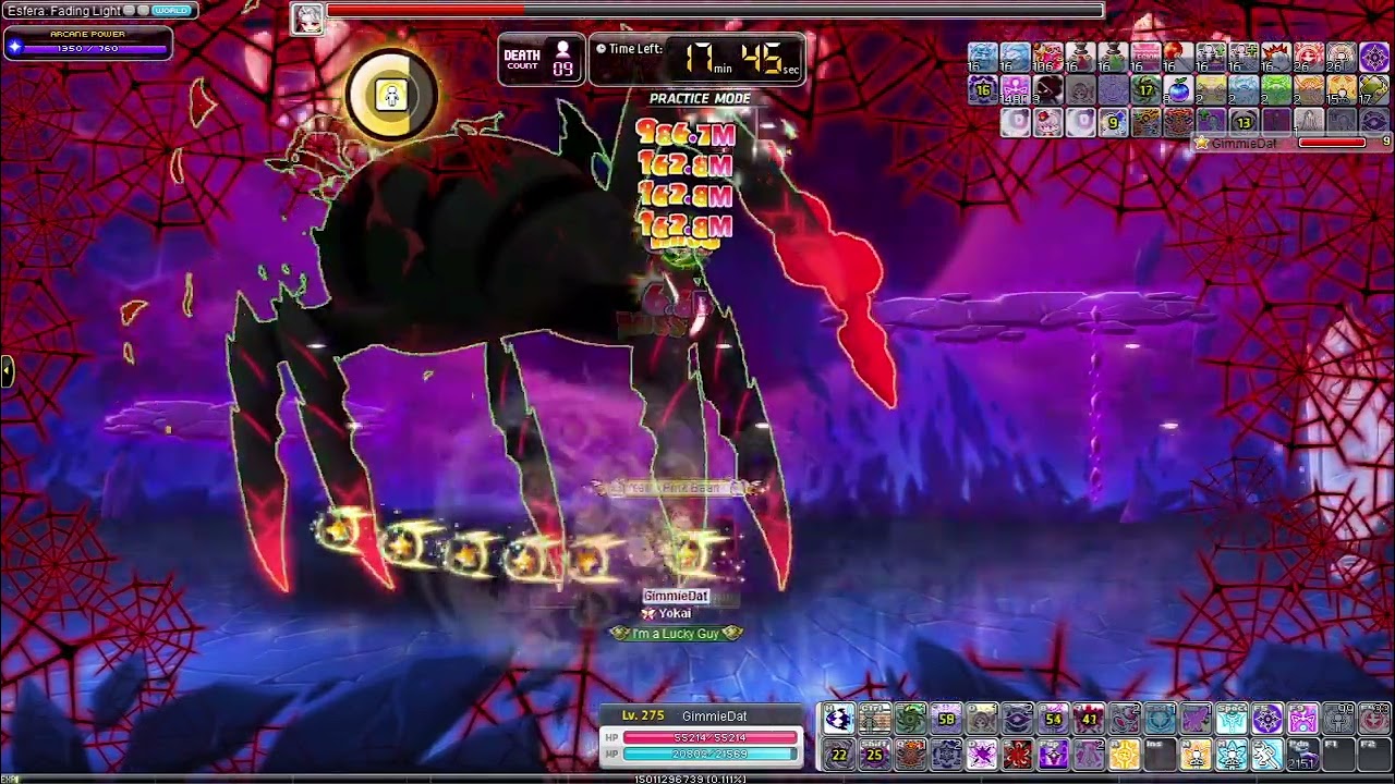 Maplestory 59k Night Lord 2min Hard Will P3 Solo (Post-Destiny)