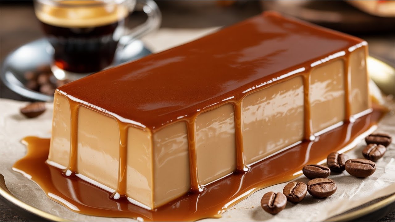 Кофейный флан!🍮Самый быстрый десерт, который готовится за считанные минуты и намного вкуснее обычной