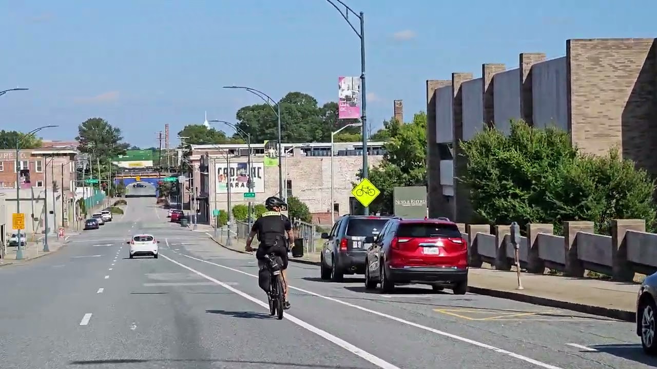 GREENSBORO DOWNTOWN IN STUNNING HDR: TAKE A BREATHTAKING DRIVE THROUGH THE HEART OF THE CITY!