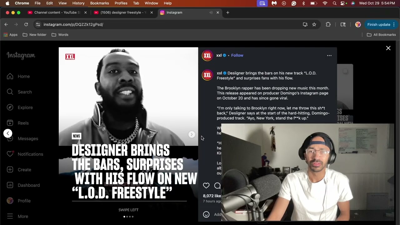 DESIINER IS BACK & HE'S RAPPING! - 