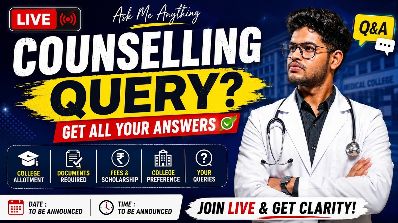 Counselling related query solve session #neet #medical #college