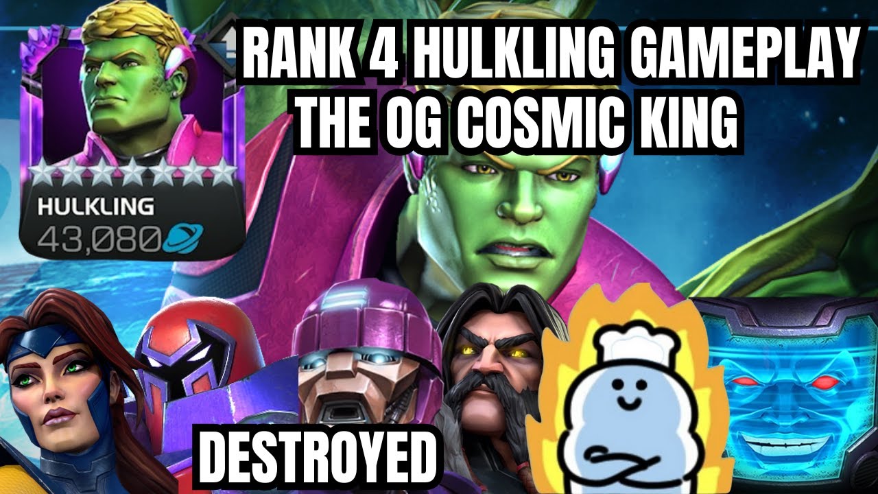 7 STAR HULKLING IS HERE! IS HE STILL HIM? RANK 4 ULTIMATE SHOWCASE! MCOC