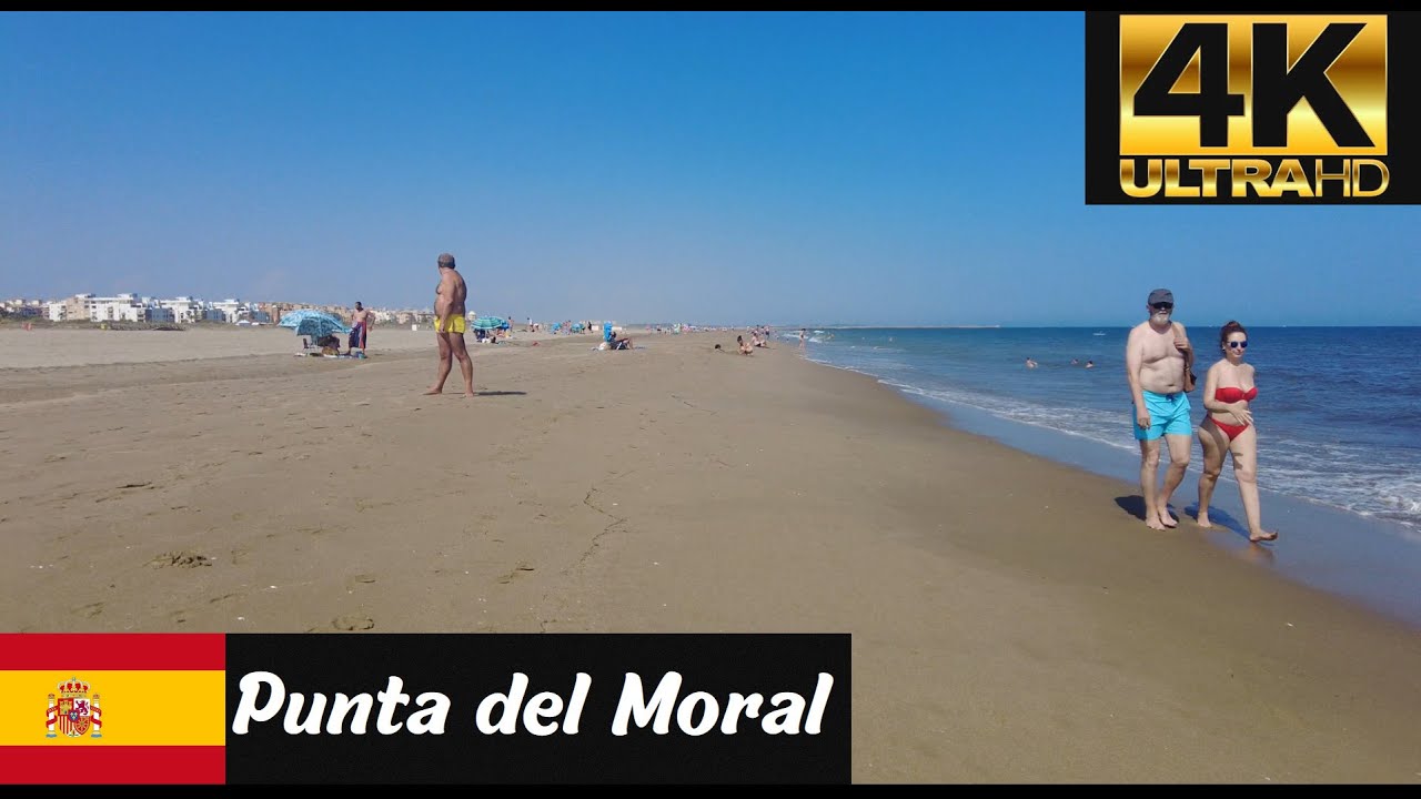 Spanish Beach: Punta del Moral, Ayamonte【4K】