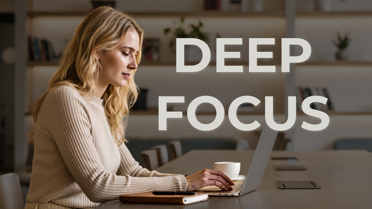 Deep Work Music for Long Work Sessions – 3 Hours