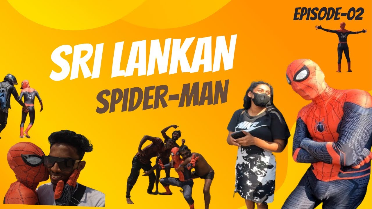 Ceylon Spider beach ගිහින් දුන්නු ආතල් 🇱🇰 😂💔 Sri Lankan Spiderman Prank 2024 (ep:2)   @Ceylonspider