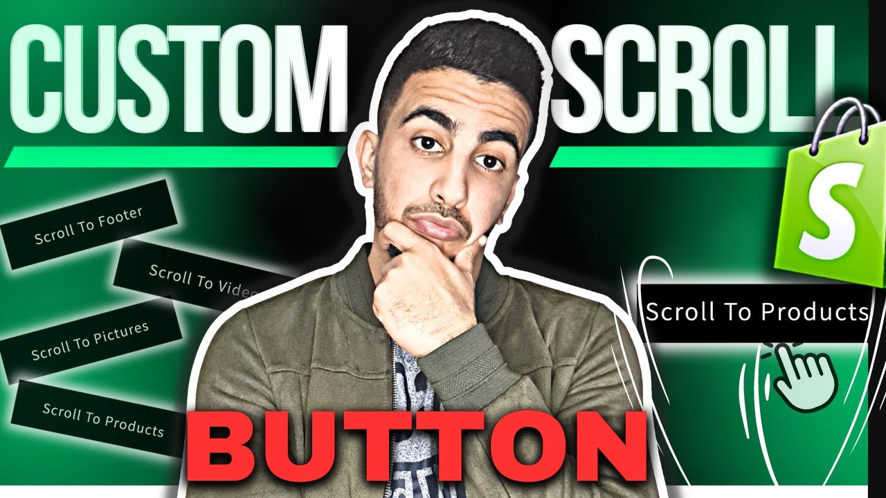 How To Add Custom Scroll Up Or Down Button To A Specific Section In Shopify