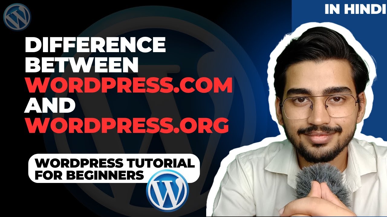 Difference between WordPress.com and WordPress.org | #wordpresstutorial