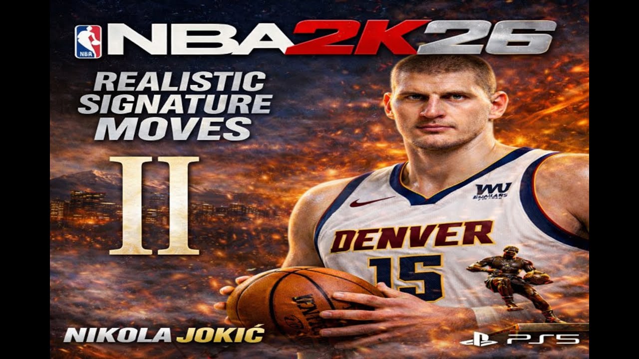 NBA 2K26 | Nikola Jokić Realistic Signature Moves 2 | PS5