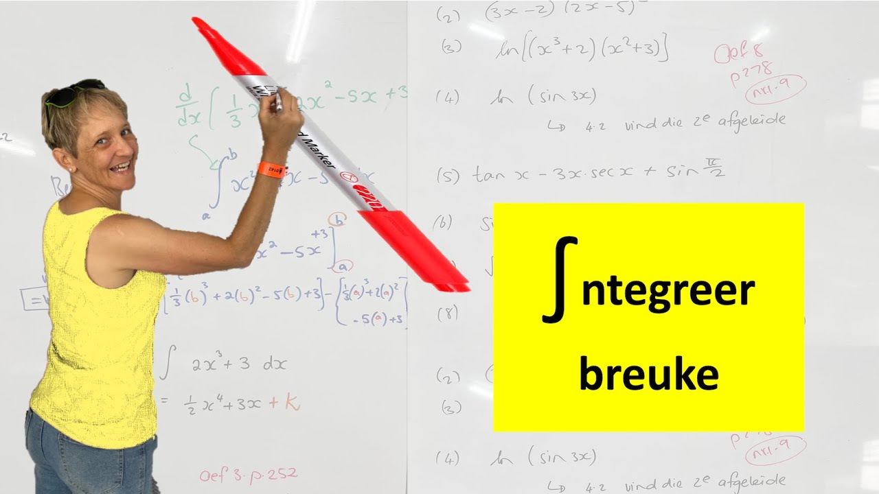 Hoe benader ek 'n integraal met 'n breuk