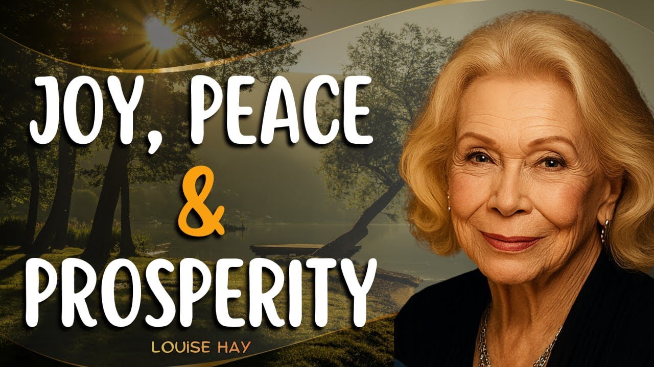 Louise Hay: I am Open to Joy, Peace & Prosperity Everyday 