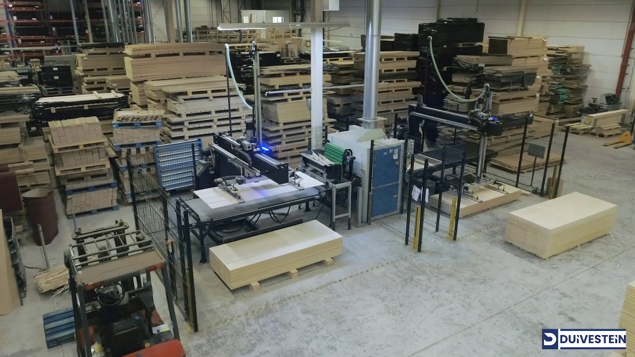 Een automatische stapelaar uit de RP serie | Duivestein Techniek