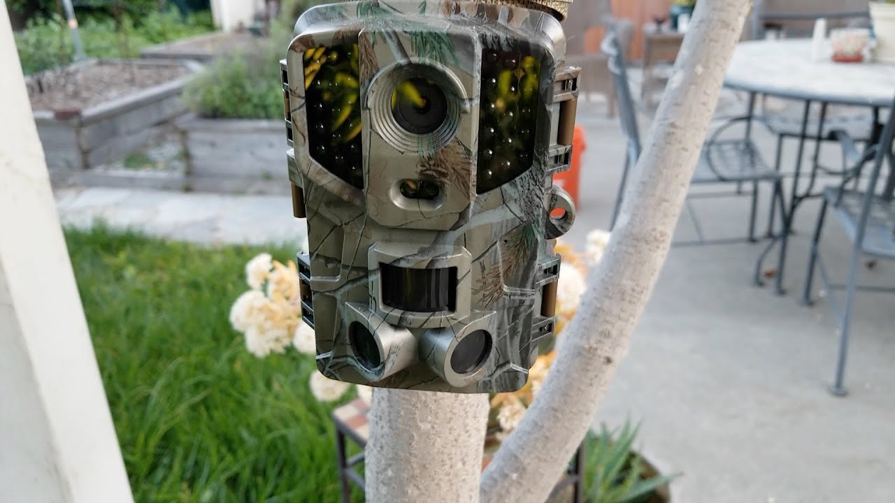 Камера для охоты VanTop Ninja 1 Trail Camera 20 Мп 1080P с функцией ночного видения и датчиком дв...
