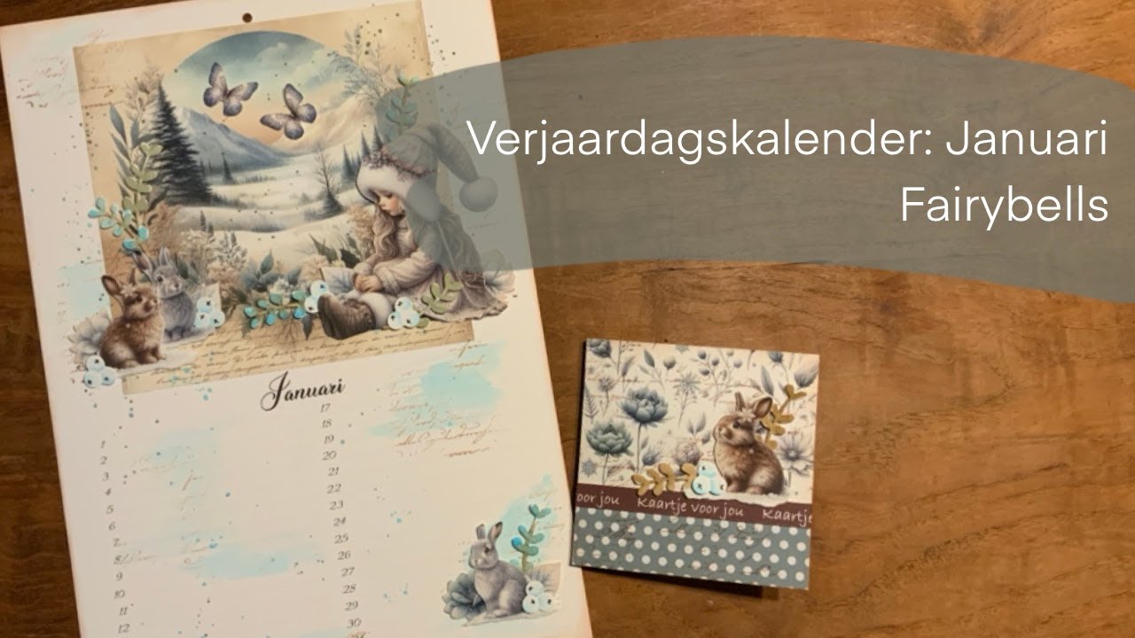 Fairybells Verjaardagskalender: Januari