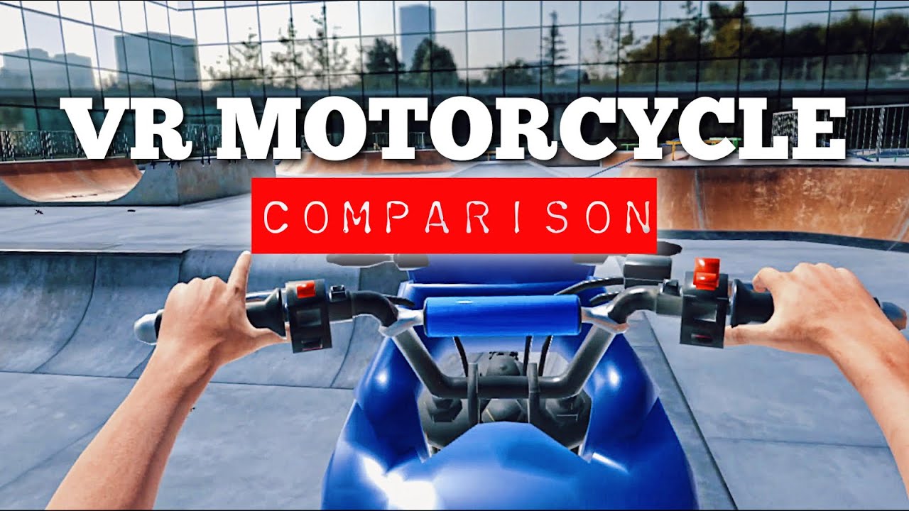 3 игры VR MOTORCYCLE