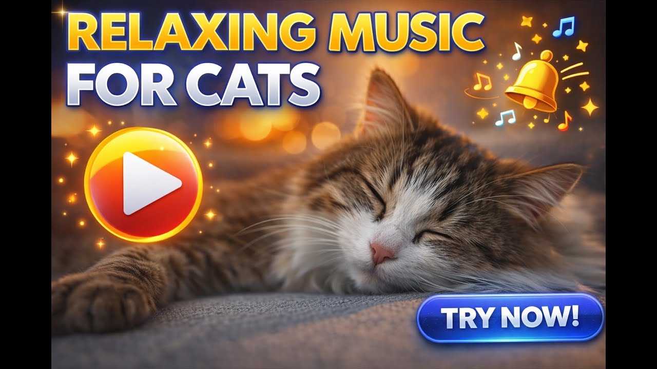 Cat TV Music for Cats 🐱 Calm Sounds for Indoor Relaxation