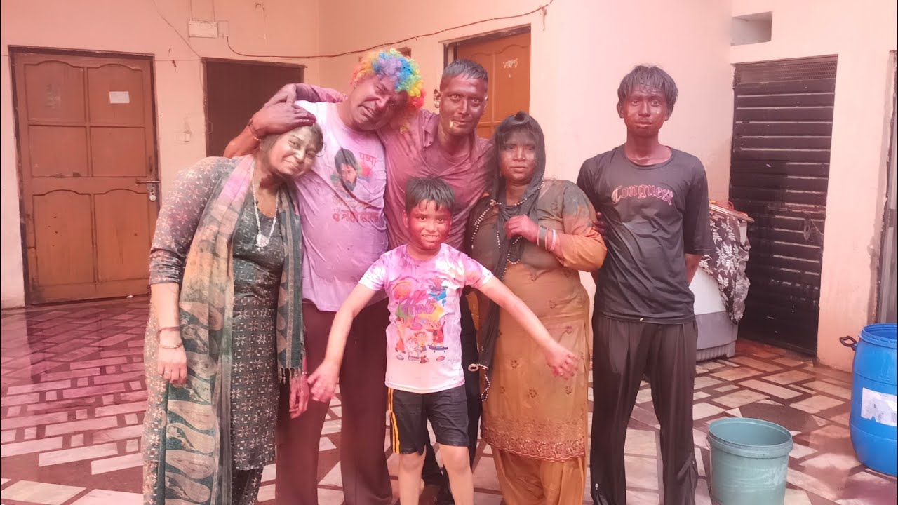 Holi vlog ! #2026holi #familyholi #holi #fagun 
