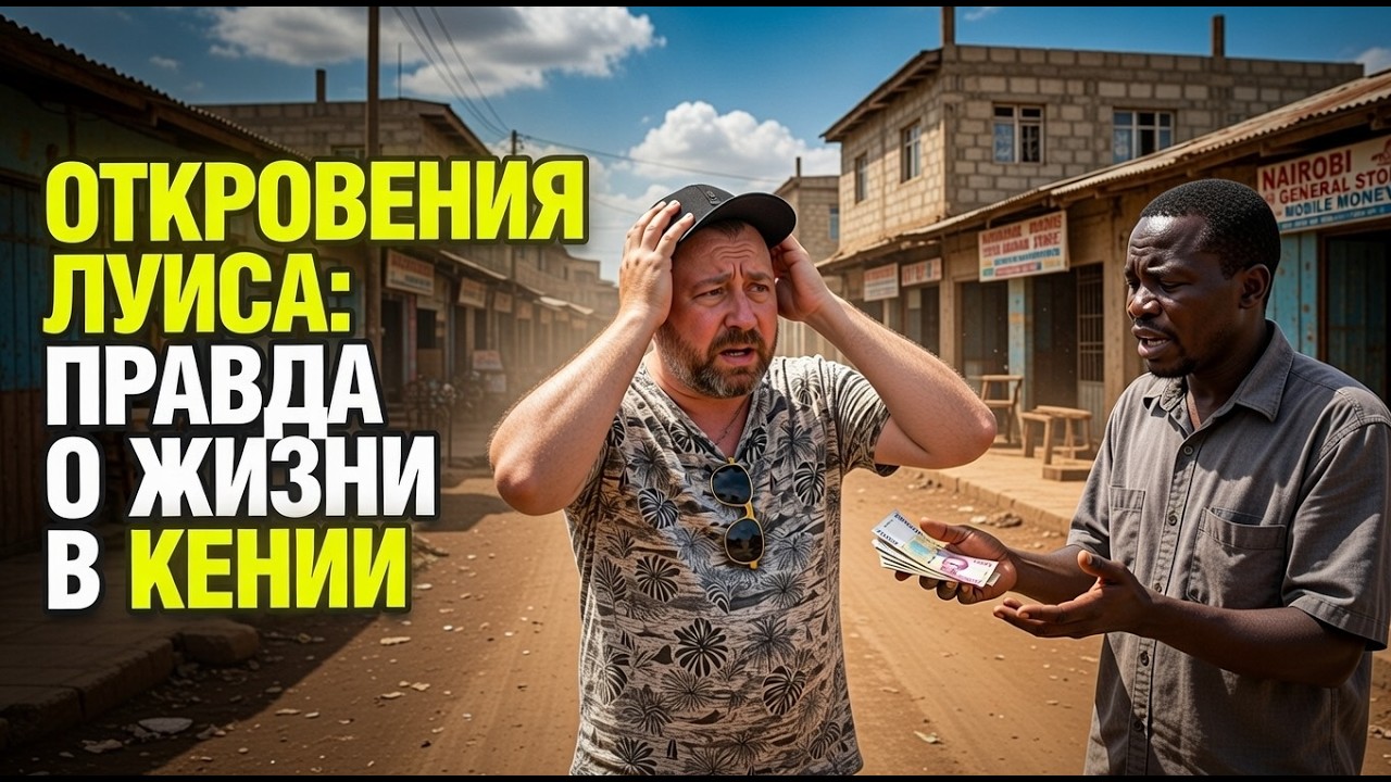 ОТКРОВЕНИЯ ЛУИСА:  АФРИКА — СРАЗУ ПРОВЕРИЛА МЕНЯ НА ПРОЧНОСТЬ