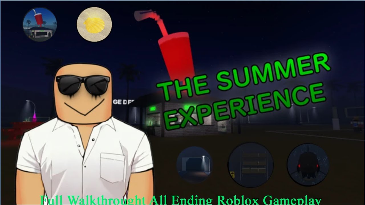 The Summer Experience All Ending Full Walkthrought Roblox Gameplay