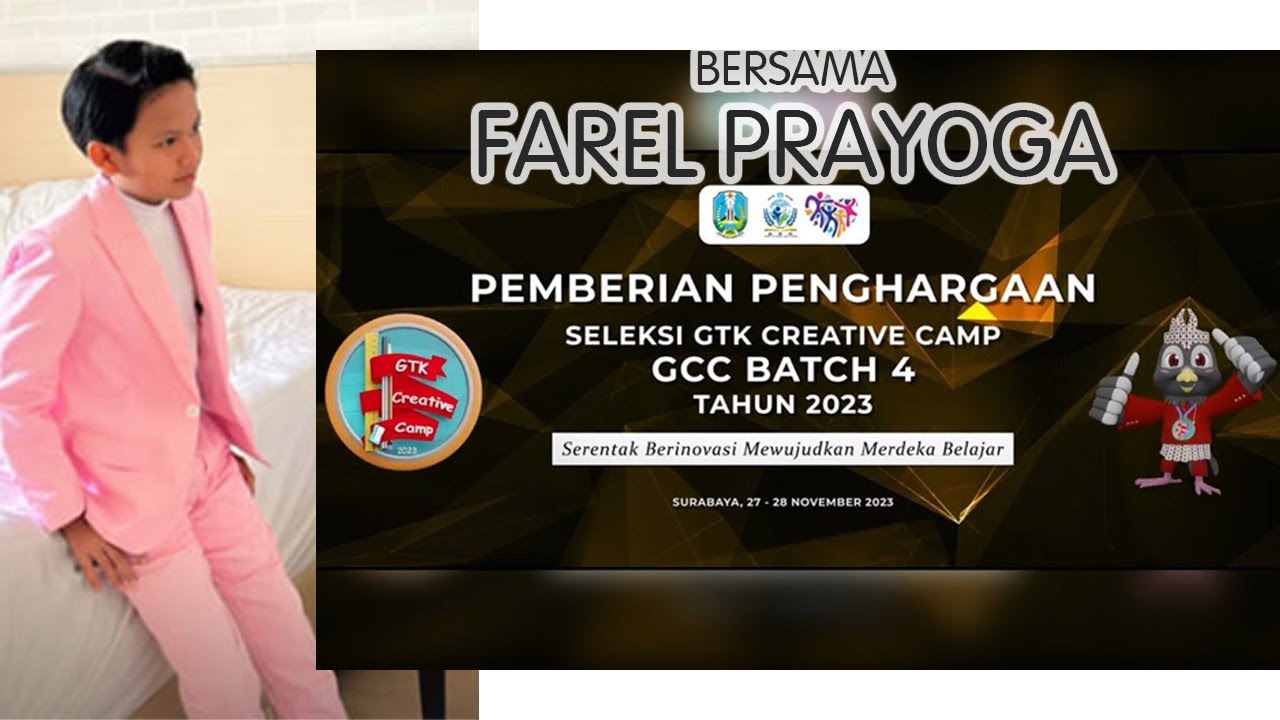 🔴LIVE FAREL PRAYOGA GTK CREATIVE GCC BATCH 4 SURABAYA