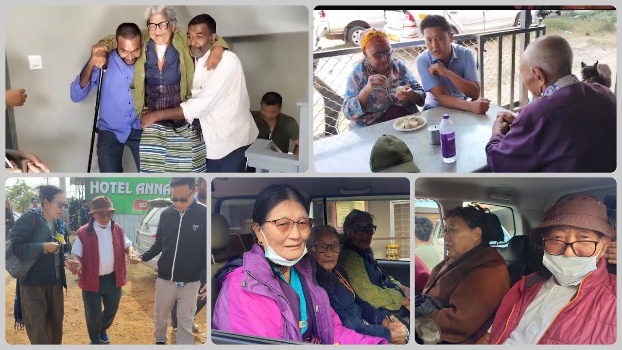 KOLLEGAL OPH ELDERS. WAY TO BYLAKUPPE TO GET  BLESSED BY DALAI LAMA||TIBETAN VLOGGER||🙏🏼