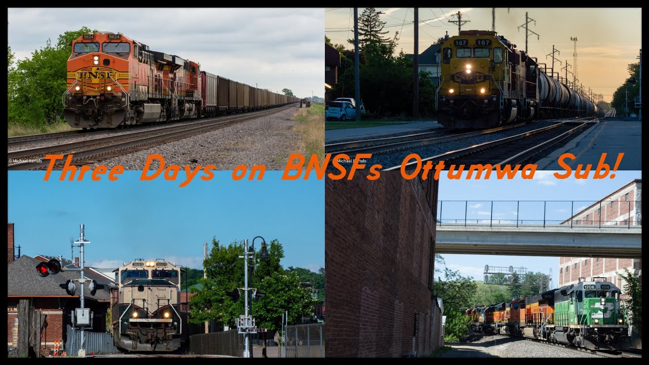 1 Hour of Action on BNSFs Ottumwa Sub!