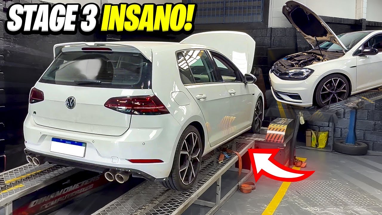 GOLF 1.0 TSI STAGE 3 EXTREMAMENTE MODIFICADO NO ESTILO GRINGO! 😈