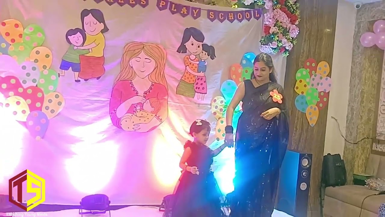 Jeshwika with her Mom | Mother's Day Celebration | Sparkles | Kindergarten