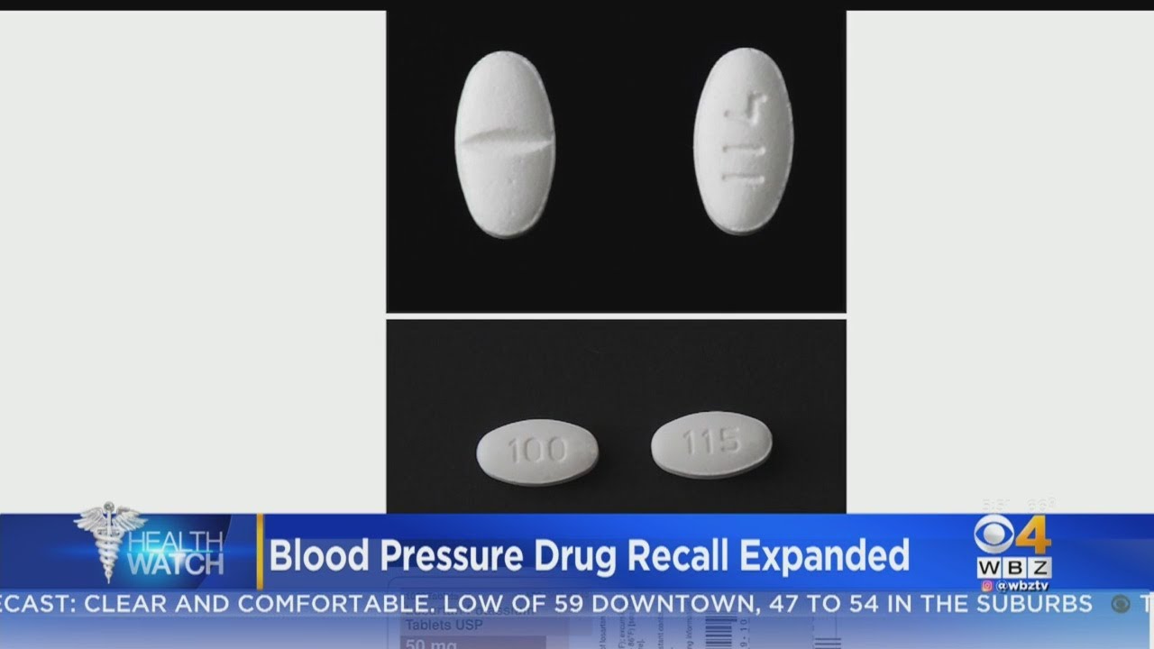 Blood Pressure Drug Recall Expanded