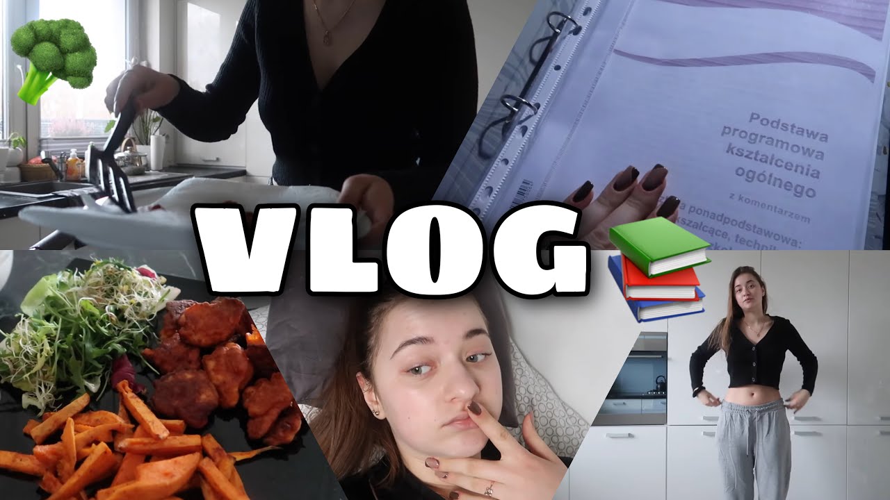 VLOG/ Mój typowy dzień wolny😍/ gotuj z Laurą, moje notatki i ćwiczenia