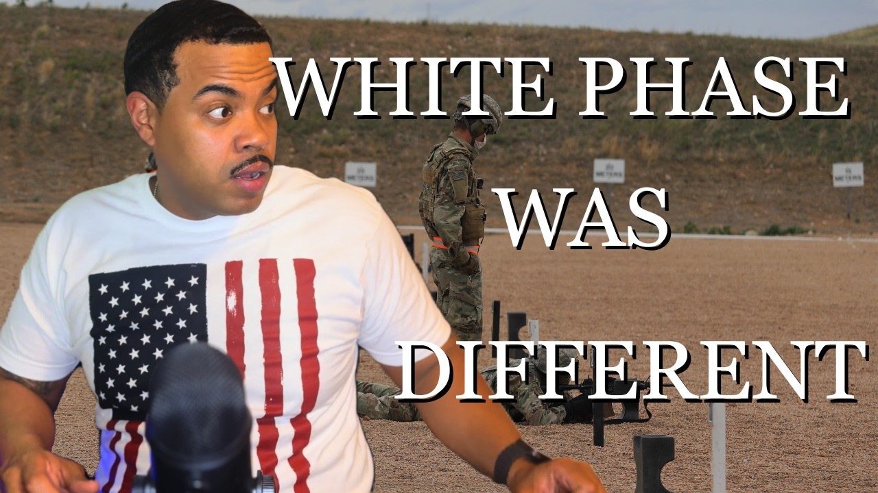 White Phase Was Different Than I Expected…