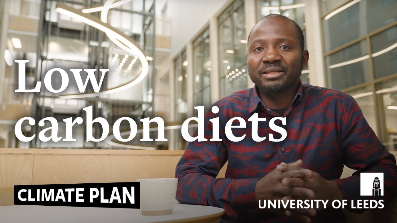 What is a low carbon diet and how do food choices affect greenhouse gas emissions?