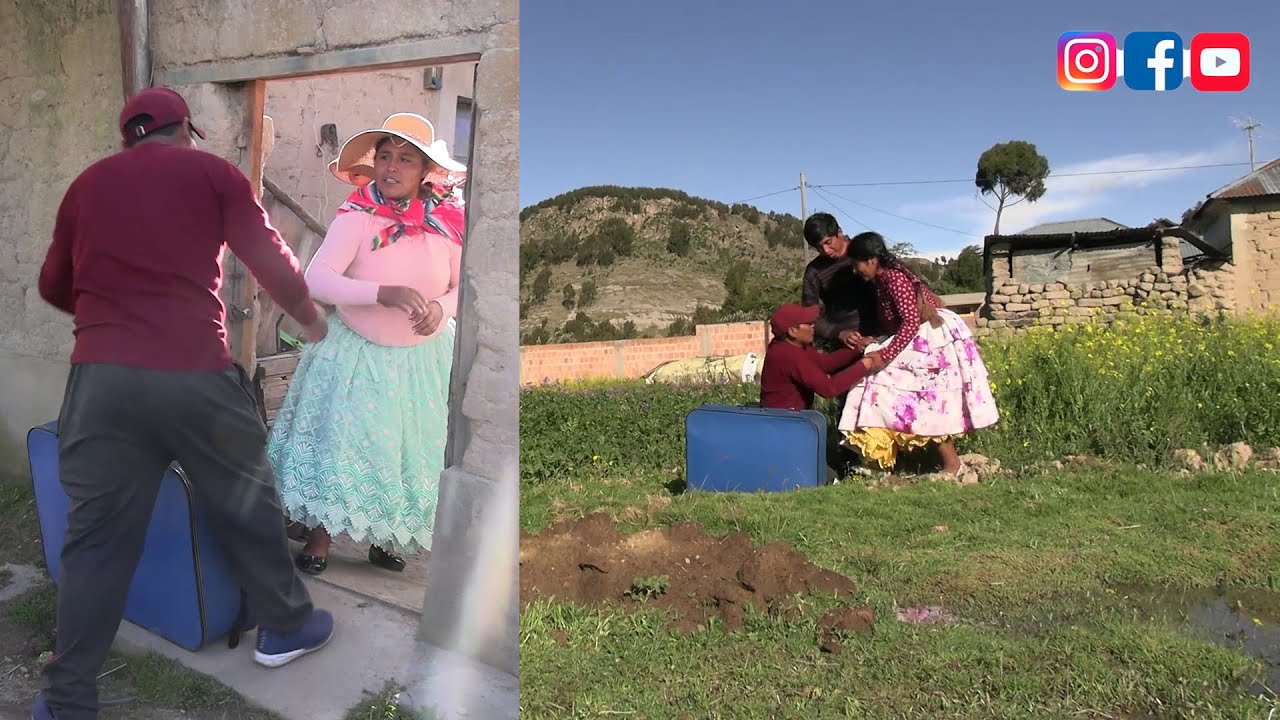 nunca en la vida ab4ndones a tu esposa -Cholita Mamila