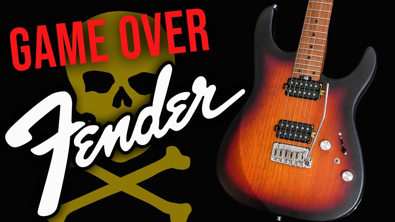Как FENDER может конкурировать с этой гитарой? (лучше, чем Strat!)