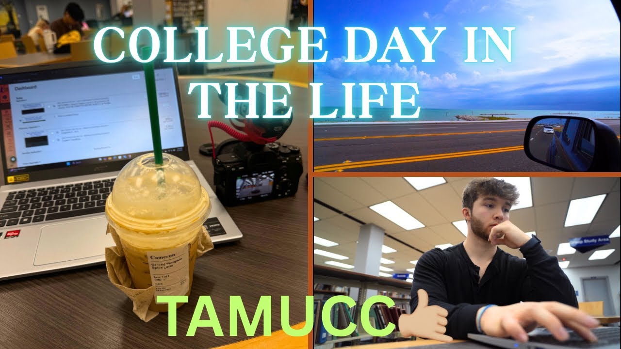 DAY IN THE LIFE- COLLEGE TAMUCC ISLANDERS | FALL SEMESTER VLOG | CINEMATIC