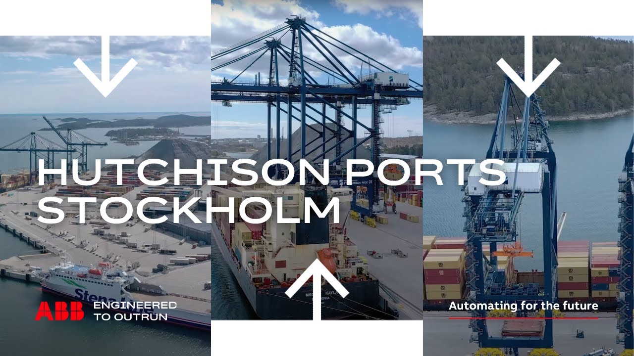 Hutchison Ports Stockholm – Автоматизация будущего