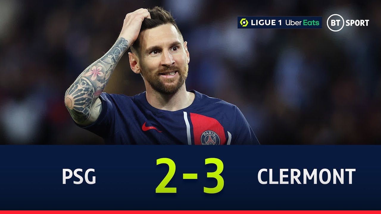PSG vs Clermont (2-3) | Messi and Ramos' farewells end in disappointing defeat | Ligue 1 Highlights